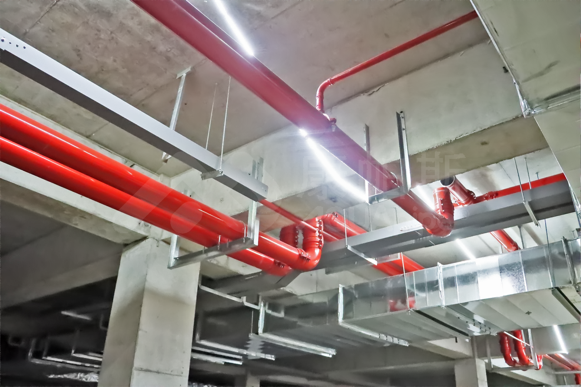 卡压式消防管路项目案例_mg不朽情缘