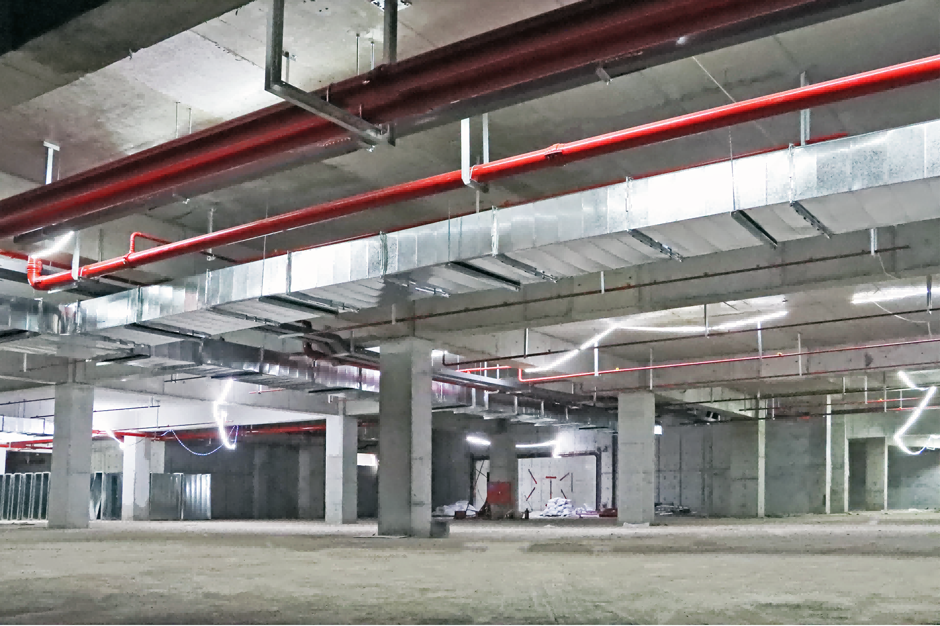 卡压式碳钢消防管路厂家项目装置